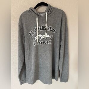 Fort Myers Beach Florida Men’s Pullover Hoodie Size XL